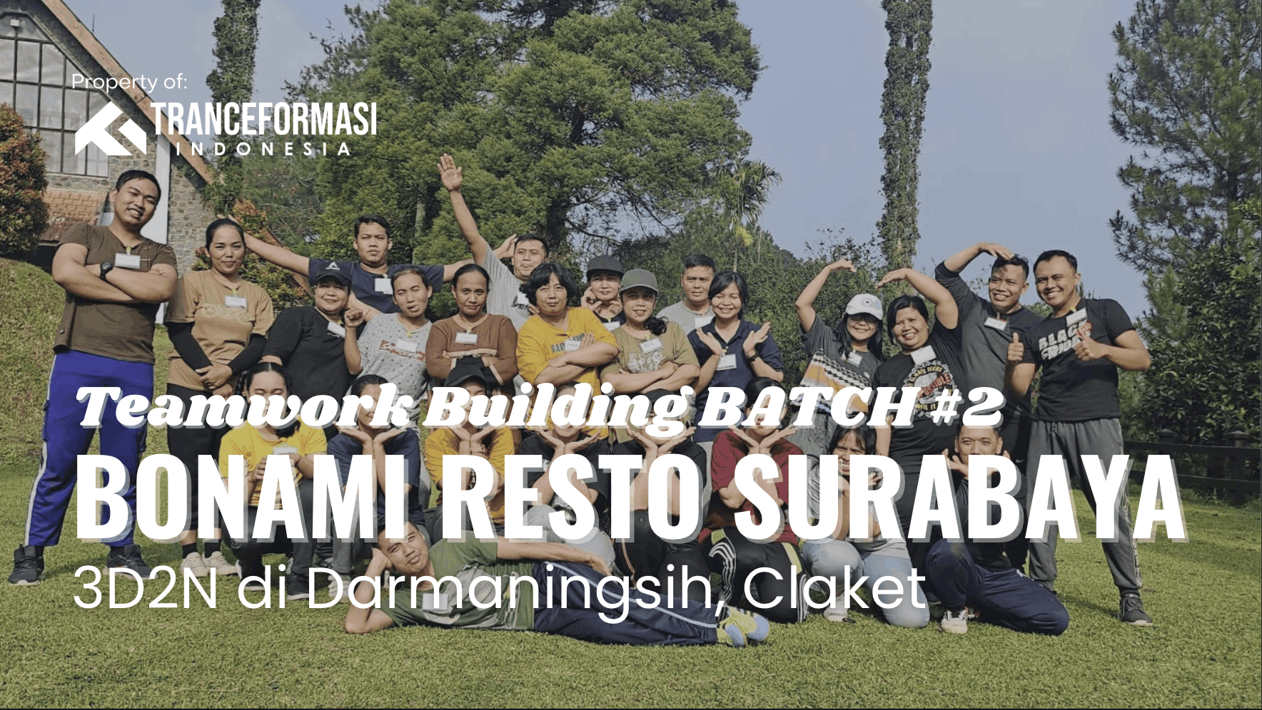 Paket Teamwork Building Murah di Pacet Trawas Malang Batu Surabaya